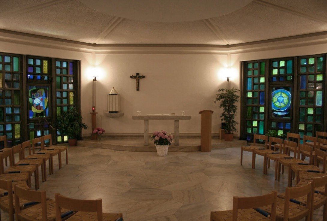 Karl Stadler - Visionen des Br. Klaus, Taufkapelle St. Anton, Luzern (1954)