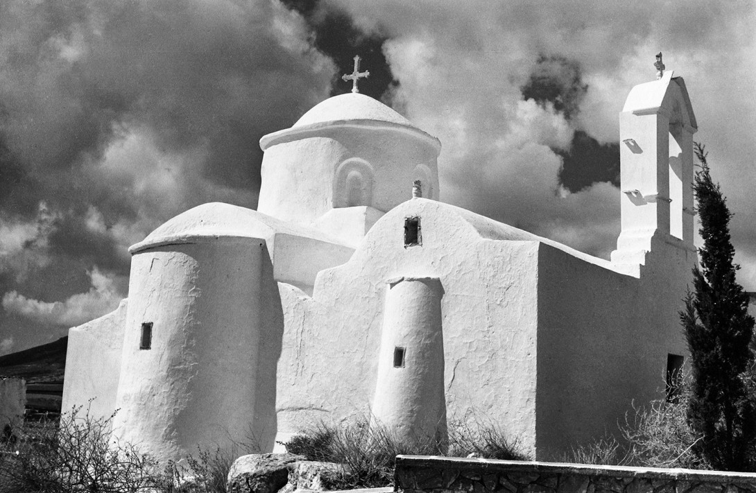 Karl Stadler - Kloster As. Avaovios bei Marpissa, Paros (1968)