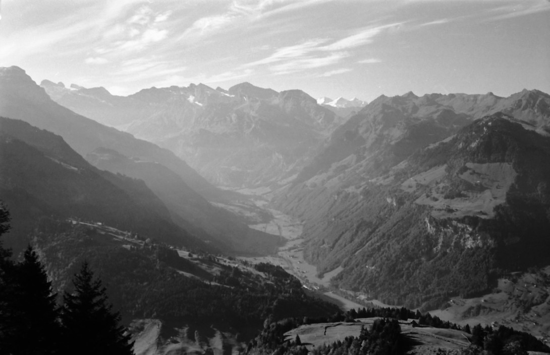 Karl Stadler - Engelberg Valley from Maria-Rickenbach