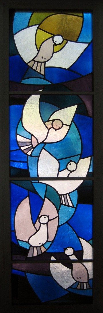 Karl Stadler - Doves, Convent Maria-Rickenbach (1974)