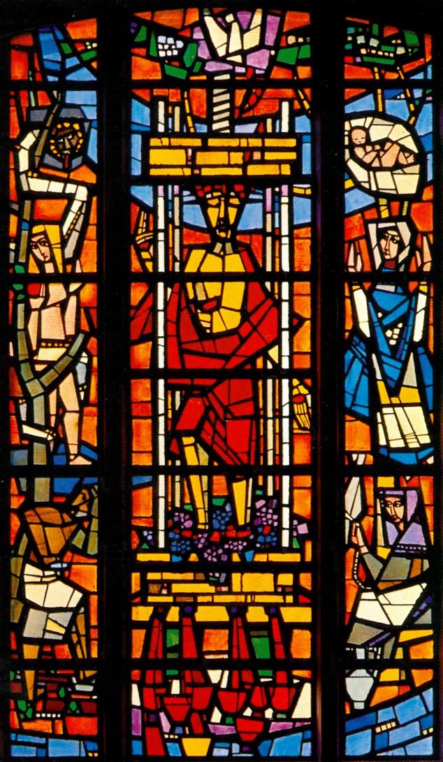 Karl Stadler - Treader of Grapes, St. Ann's Chapel, Wädenswilerberg (1955)