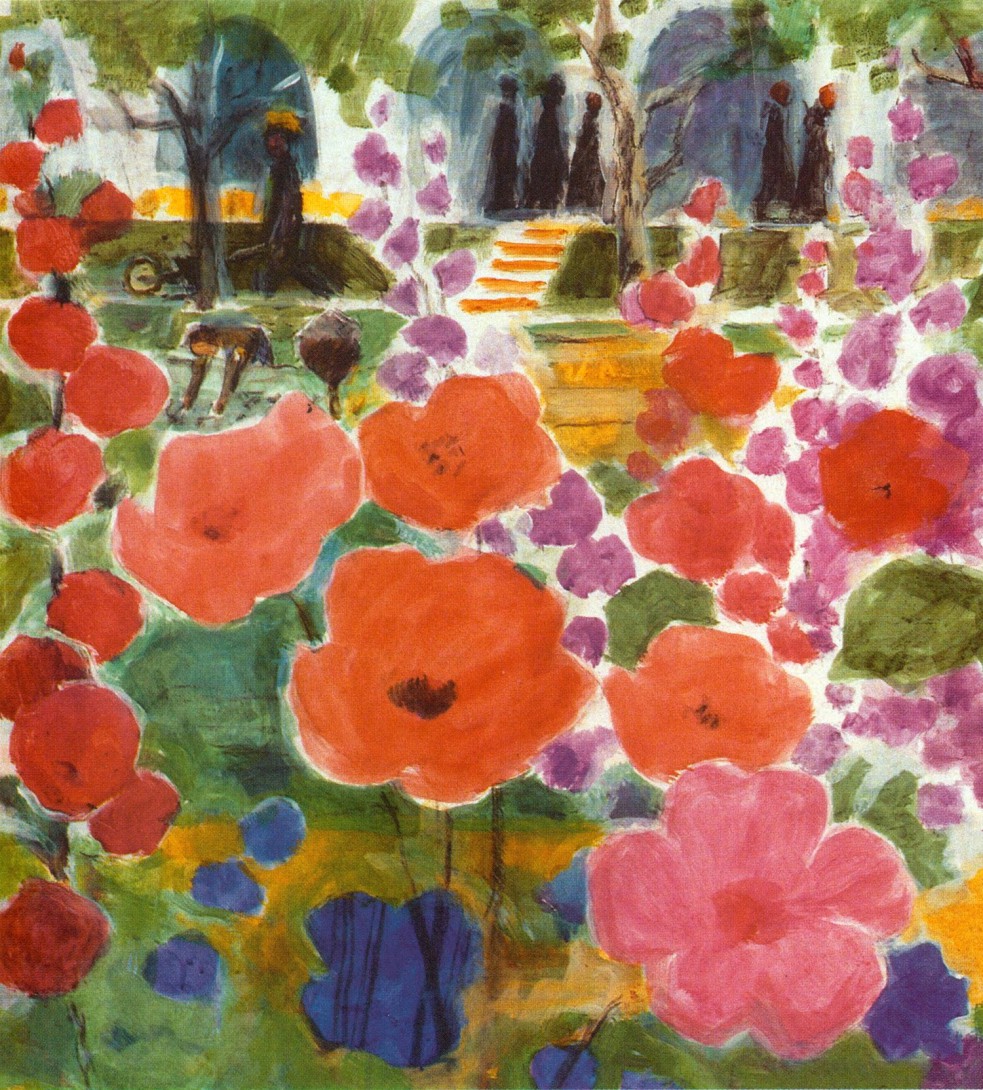 Karl Stadler - In the Monastery Garden (1989)