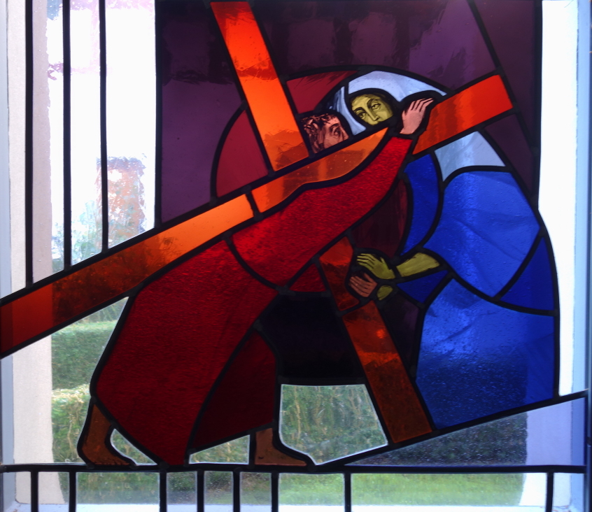 Karl Stadler - Jesus und seine Mutter, Kloster St. Andreas, Sarnen (1964)